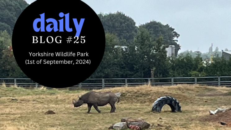 Visiting Yorkshire Wildlife Park | DailyBlog #25